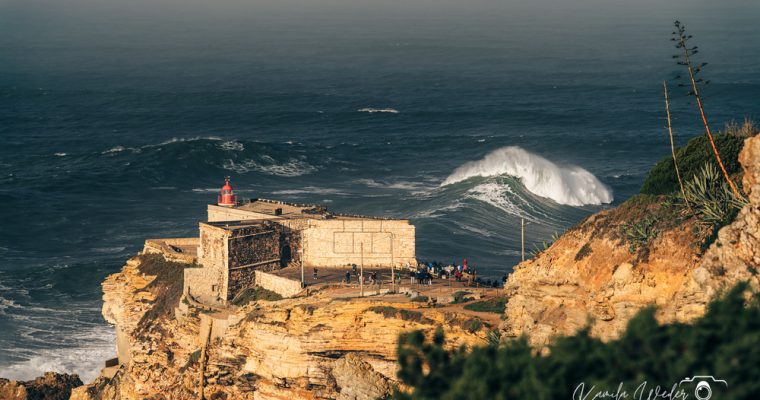 Fale w Nazaré, kiedy można je zobaczyć?